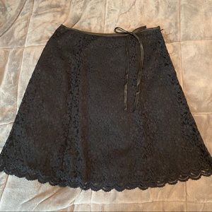 Black Lace Skirt